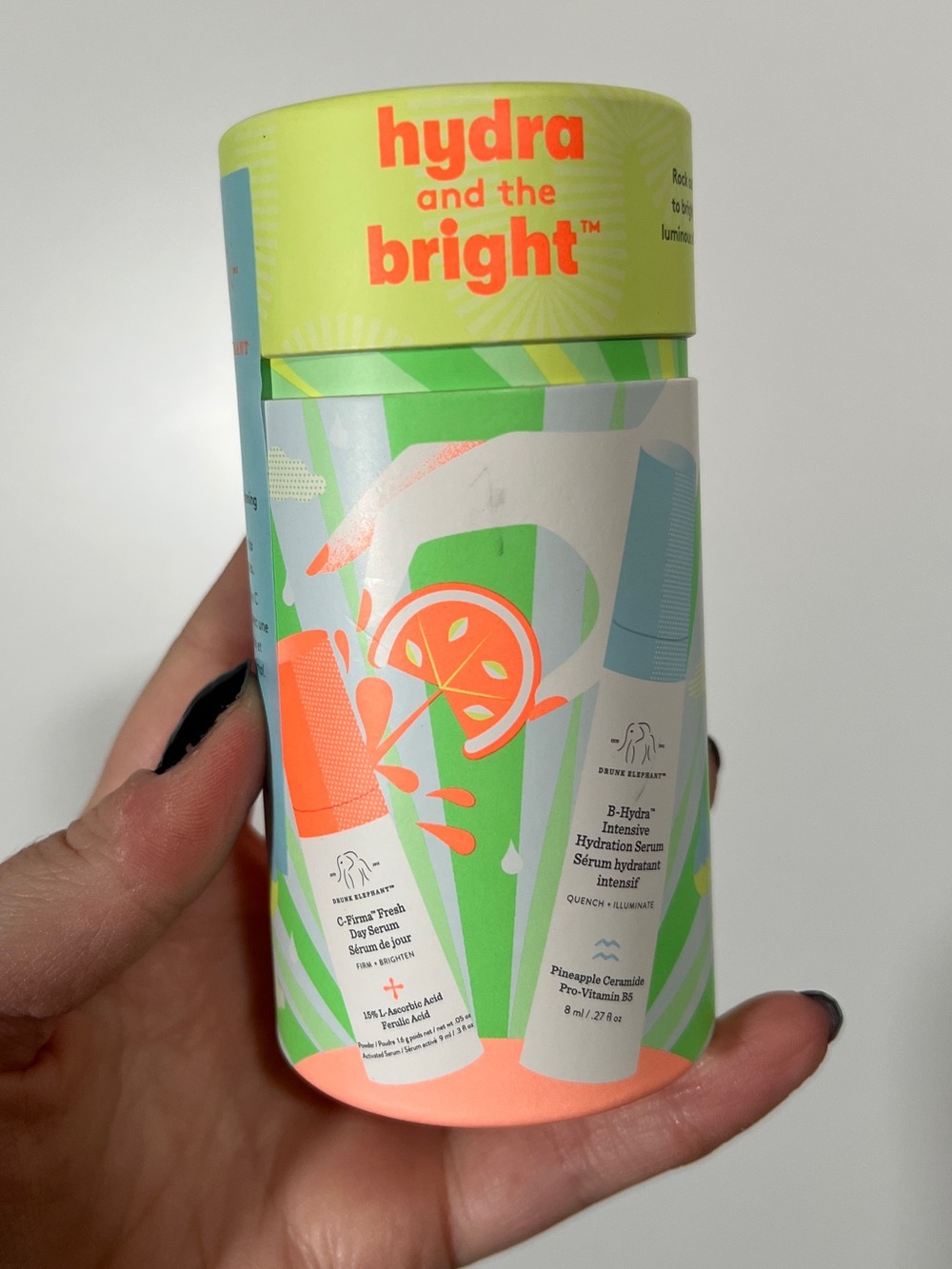 New Drunk Elephant Bundle Hydra and the Bright C-Firma, B-Hydra